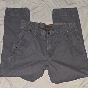 Outdoor Life Men's Casual Gray Cotton Pants 36 X 32